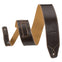 Amumu Cowhide Leather Dark Brown Guitar Strap -LE16-DB